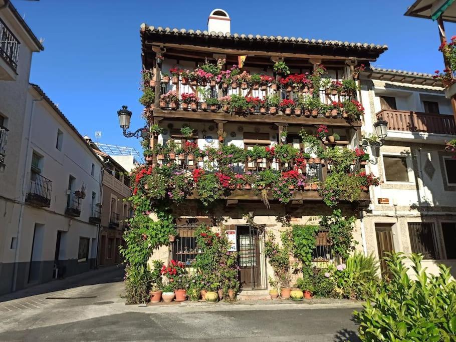 Casa Rural En Candeleda Con Piscina Y Un Maravilloso Jardin Eksteriør billede