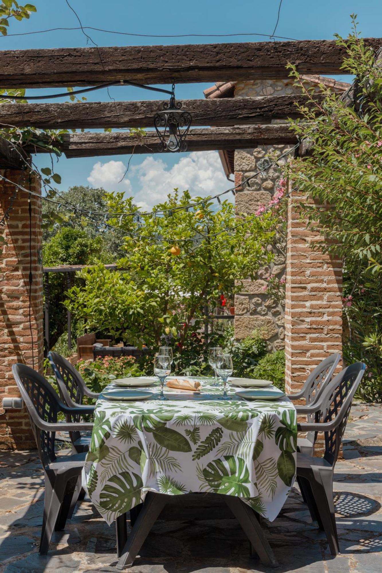 Casa Rural En Candeleda Con Piscina Y Un Maravilloso Jardin Eksteriør billede